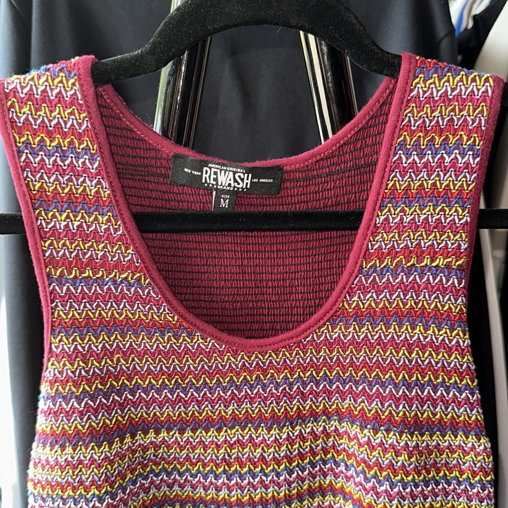 Rewash Ribbed Crop Tank - Picture 4 of 8